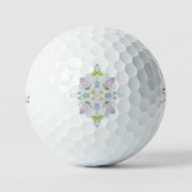 Balles De Golf Résumé Lavande (Recto)