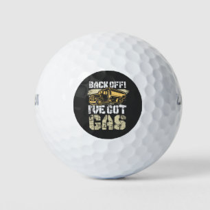 Balles De Golf Retour J'ai du gaz amusant jouer sur les mots Truc