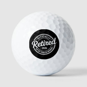 Balles De Golf Retraité 2026 Plus Mon Problème Retraite