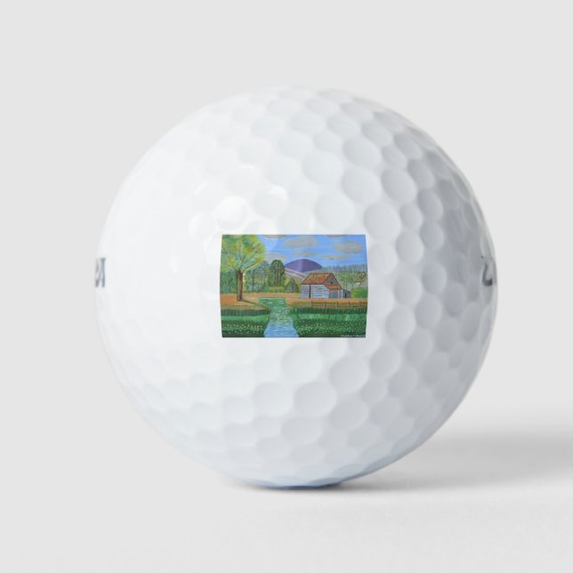 Balles De Golf Retraite cabine dans les collines (Devant)