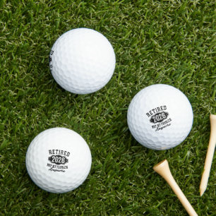 Balles De Golf Retraite Retraité 2026 Plus Mon Problème 