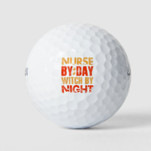 Balles De Golf Retro Citrouille Vintage Halloween Costume cadeau