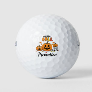 Balles De Golf Retro I Love Automne Prévention Automne Automne Pr