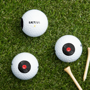 Balles De Golf Retro Vinyl Record Groove
