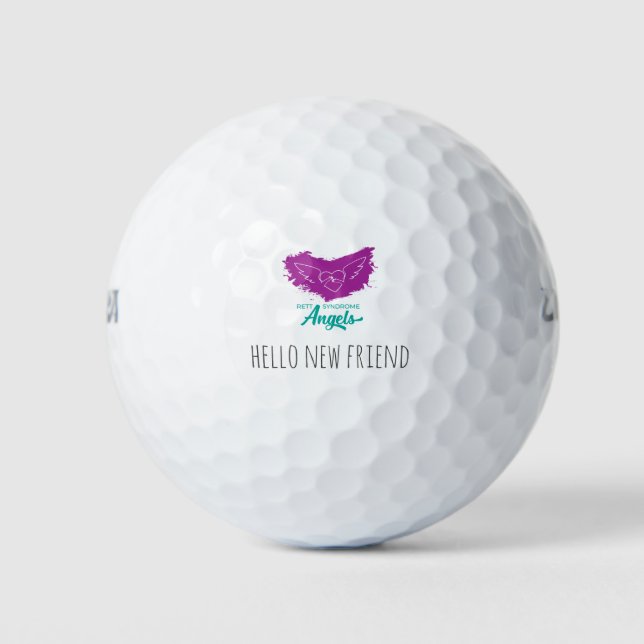 Balles De Golf Rett Syndrome Angels Golf Balls (Devant)