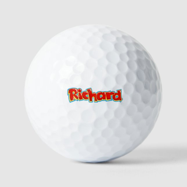 Balles De Golf Richard graffiti (Recto)