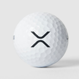 Balles De Golf Ripple XRP Logo Crypto Blockchain Cryptomonnaie
