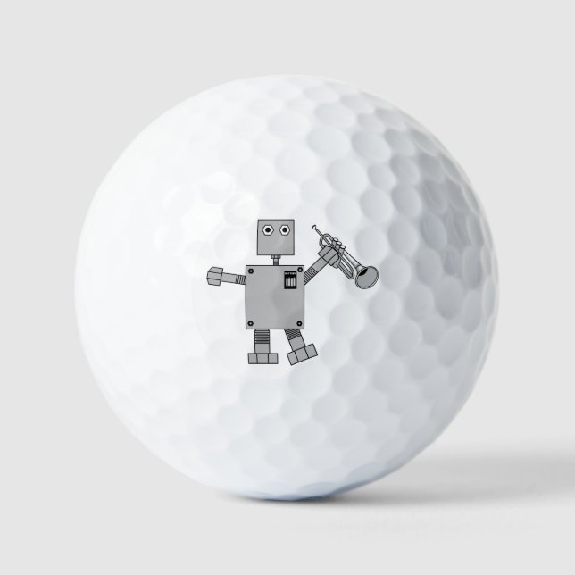 Balles De Golf Robot de Trumpet (Recto)