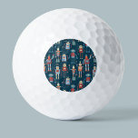 Balles De Golf Robots de style rétro des années 1950<br><div class="desc">Des robots de style 1950 rétro à l'aspect agréable et serviable. Grand-père les a probablement fait dans son hangar. Intelligence artificielle,  mais pas d'une manière effrayante.</div>