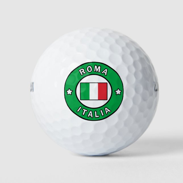 Balles De Golf Roma Italia (Devant)