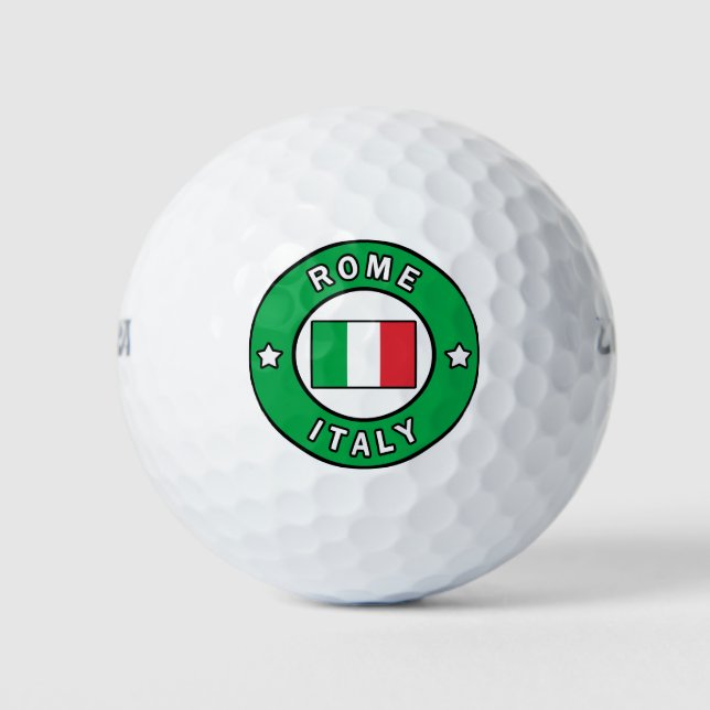 Balles De Golf Rome Italie (Devant)