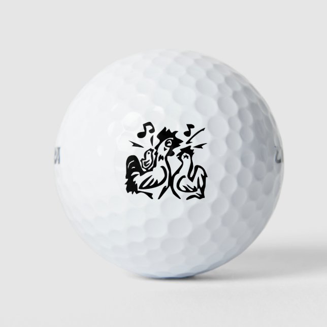Balles De Golf Rooster (Devant)