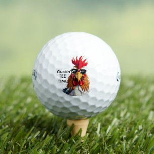 Balles De Golf Rooster Humour Golf Poulet de poulet Callaway Supe
