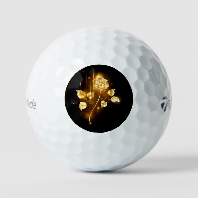 Balles De Golf Rose d'or ( rose d'or ) (Recto)