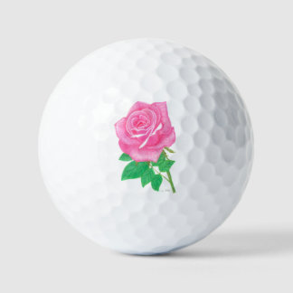 Balles de golf Rose Rose