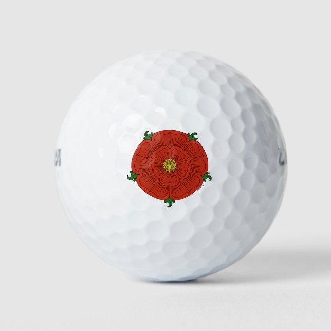 Balles De Golf Rose rouge de Lancaster (Devant)