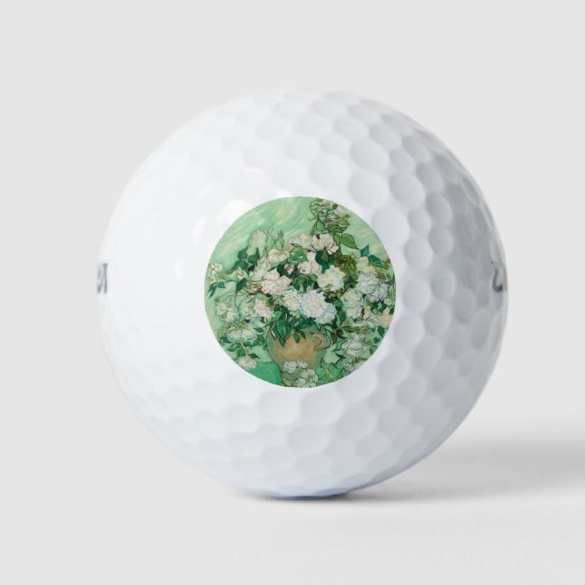 Balles De Golf Roses - Bouquet de fleurs (Devant)