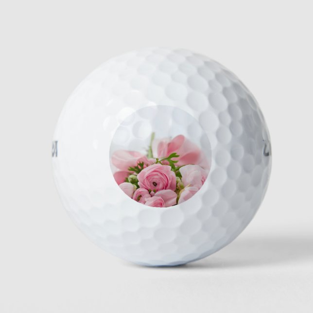 Balles De Golf Roses Mariages roses (Devant)