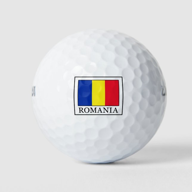 Balles De Golf Roumanie (Devant)