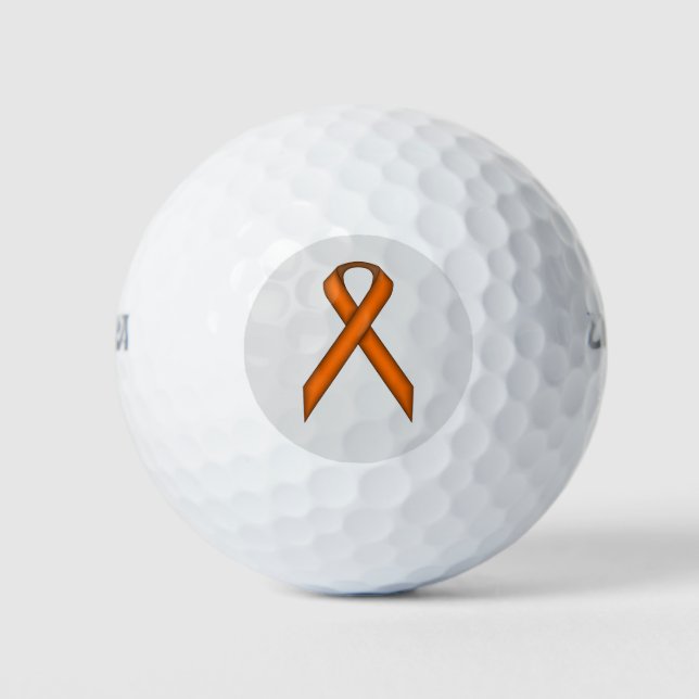 Balles De Golf Ruban orange standard par Kenneth Yoncich (Devant)