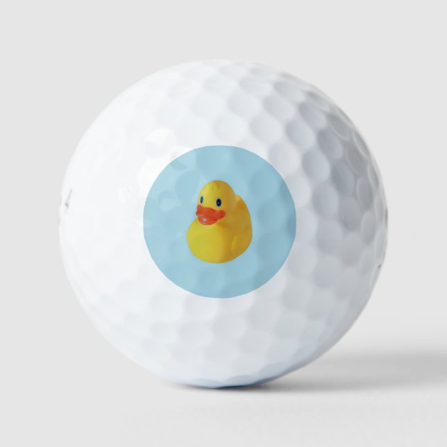 Balles De Golf Rubber Ducky (Devant)
