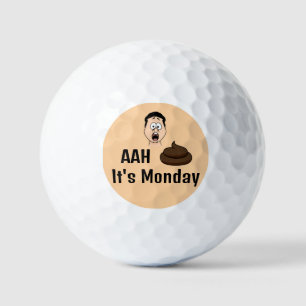 Balles De Golf S&%# C'est lundi Balls de golf