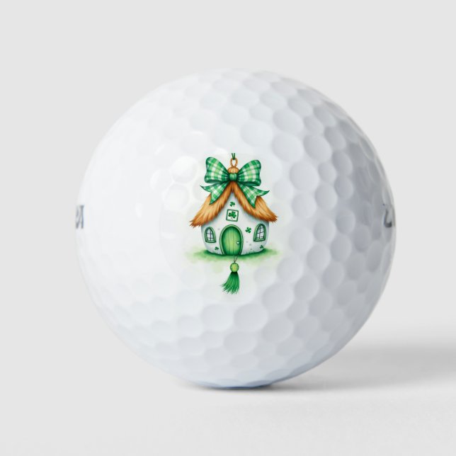 Balles De Golf Saint Patrick's Day (Devant)