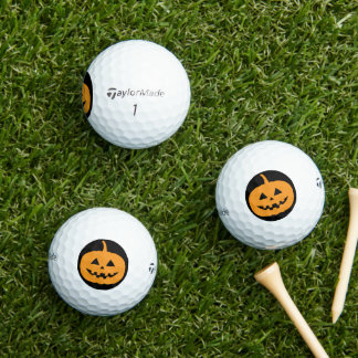 Balles De Golf saison effrayante citrouille d'Halloween