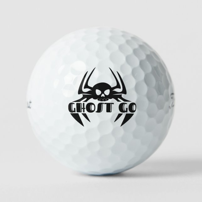 Balles De Golf Saison Éffrayante de Ghost Go (Recto)