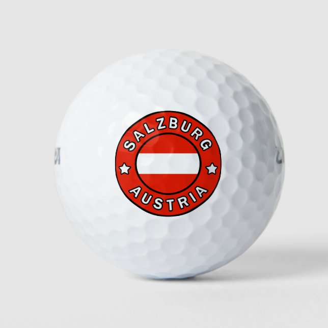 Balles De Golf Salzbourg Autriche (Devant)