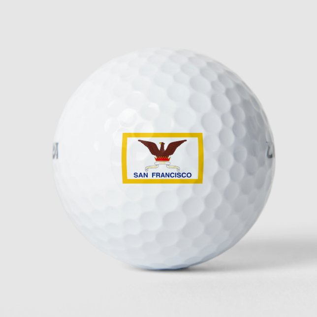 Balles De Golf San Francisco Californie (Devant)