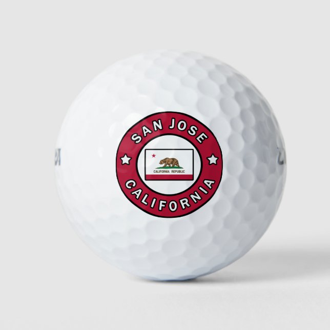 Balles De Golf San Jose Californie (Devant)