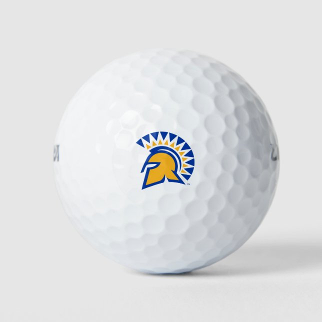 Balles De Golf San Jose State Spartans (Devant)