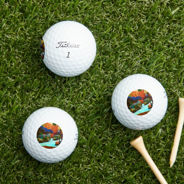 Balles De Golf SanFrancisco 004 (Herbe in situ)