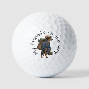 Balles De Golf Sangle de randonnée pour pionnier de trail Dachshu