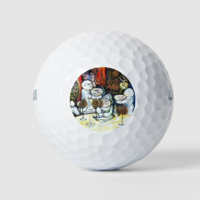 Balles De Golf Sans échec par défi (Devant)