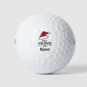 Balles De Golf Santa Hat pour Joyful Holidays