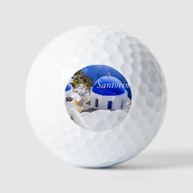 Balles De Golf Santorin Oia (Recto)