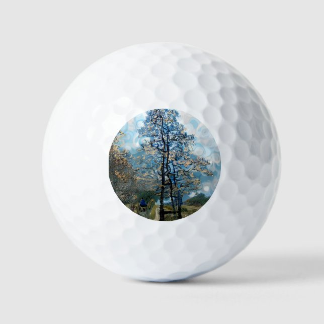 BALLES DE GOLF SAPIN (Recto)