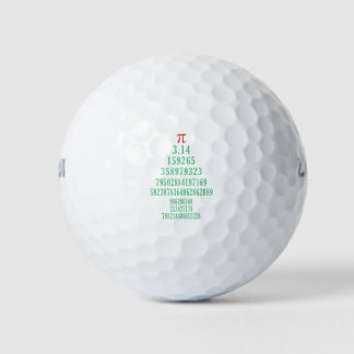 Balles De Golf sapin de Noël pi mathématiques cadeau enseignant p