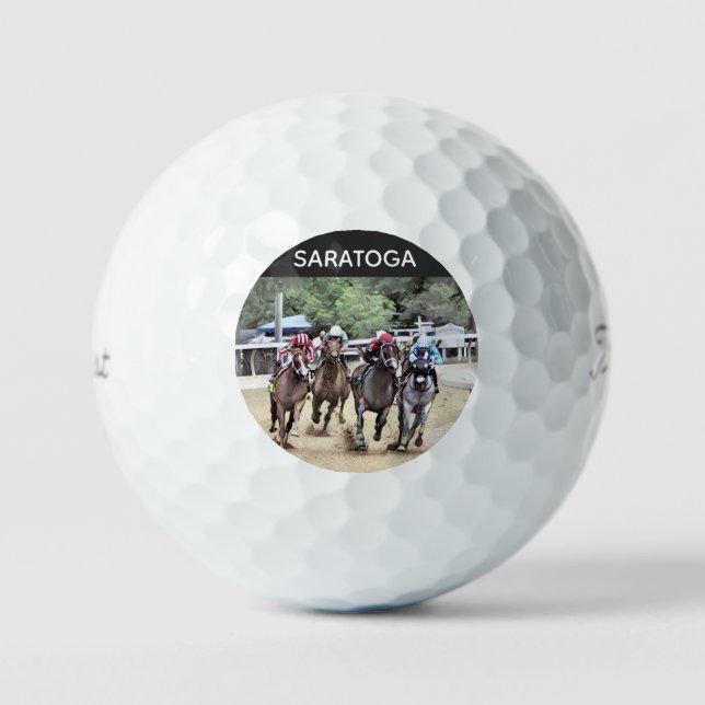 Balles De Golf SARATOGA - Virage final (Recto)