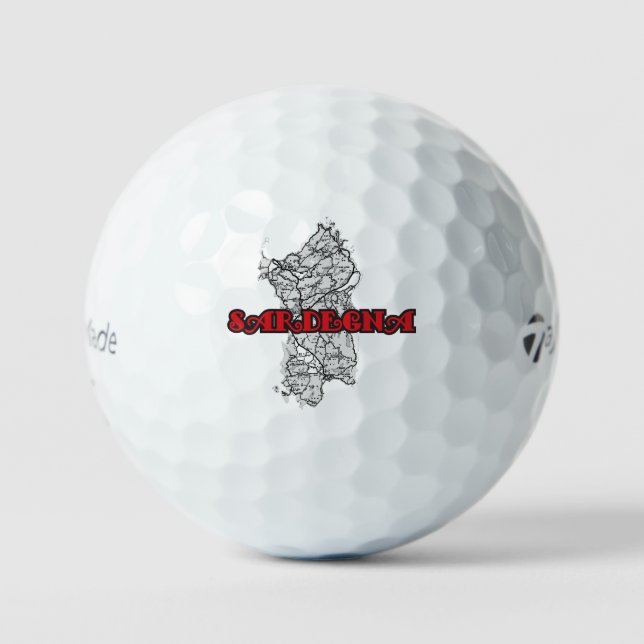 Balles De Golf Sardaigne (Recto)