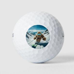 Balles De Golf Sasquatch le skieur
