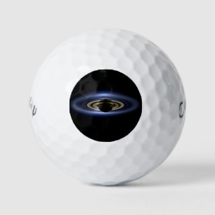 Balles De Golf Saturne a éclipsé le Soleil depuis l'orbiteur Cass
