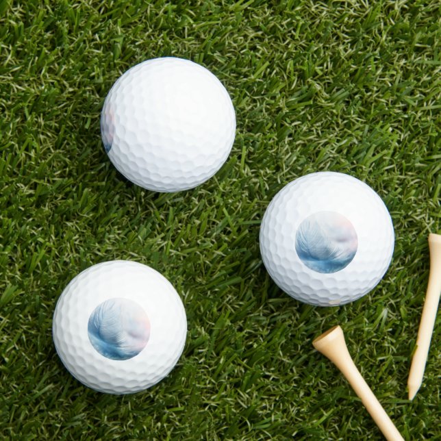 Balles De Golf Saut de plume (Herbe in situ)