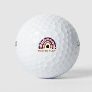 Balles De Golf Scary Colorful Arc-en-ciel Halloween enseignant mi