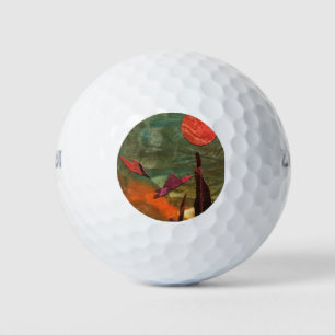 Balles De Golf Sci-Fi "Oiseaux de feu" formes de vie alien en vol