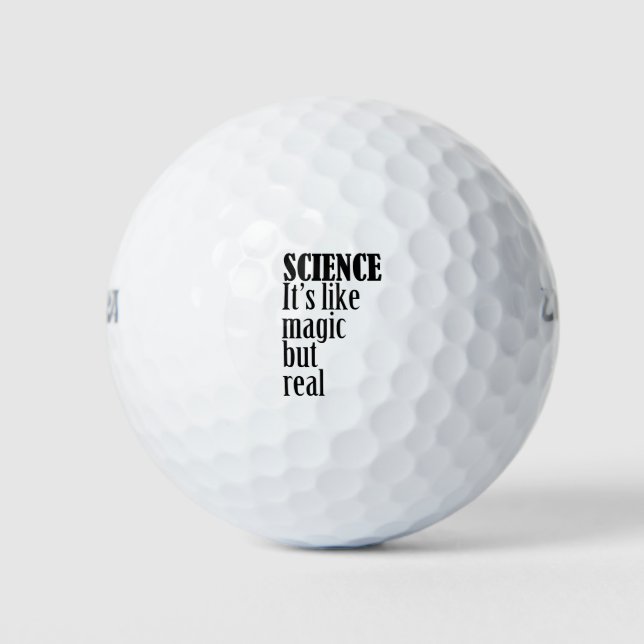 Balles De Golf Science (Devant)