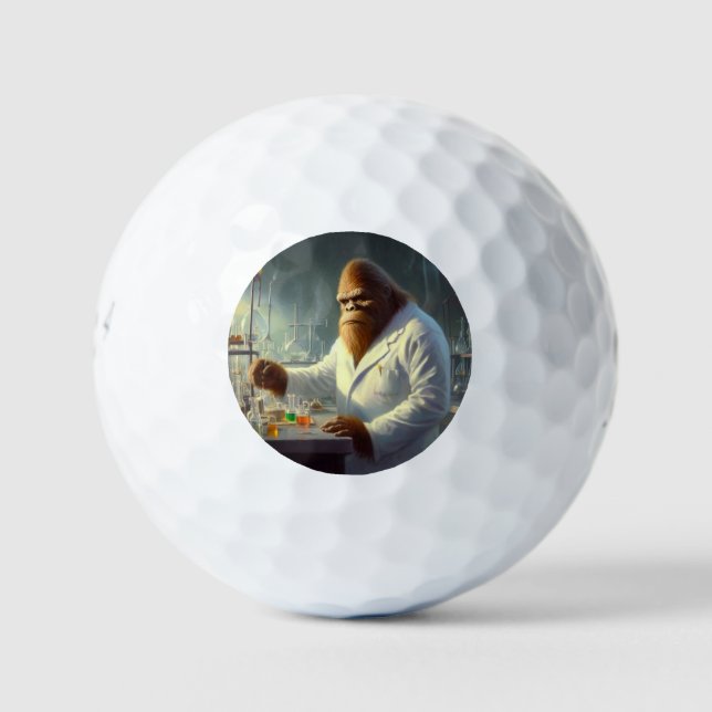 Balles De Golf Scientifique de Bigfoot (Devant)