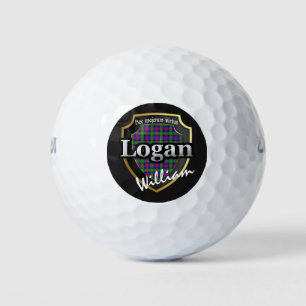 Balles De Golf Scottish Clan Logan Personnalisez votre nom
